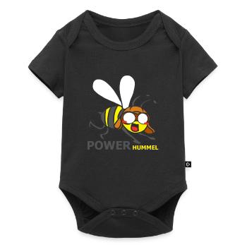 HUMMEL - Baby Premium Kurzarmbody - Schwarz - Vorne