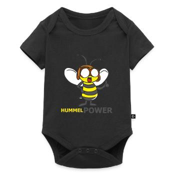 HUMMEL - Baby Premium Kurzarmbody - Schwarz - Vorne