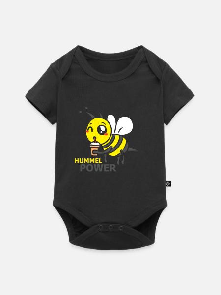 HUMMEL - Baby Premium Kurzarmbody - Schwarz