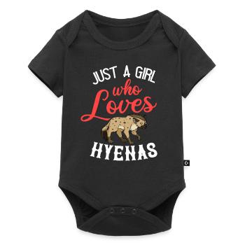 Hyena asia africa hyenas hyena hyena spotted hyena - Baby Premium short-sleeve bodysuit - black - Front