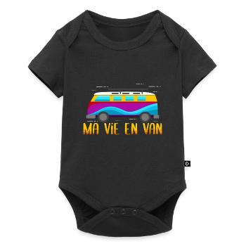 Ma vie dans le van - Body à manches courtes Premium Bébé - noir - Devant