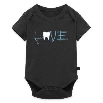 Dentist dentistry - Baby Premium short-sleeve bodysuit - black - Front