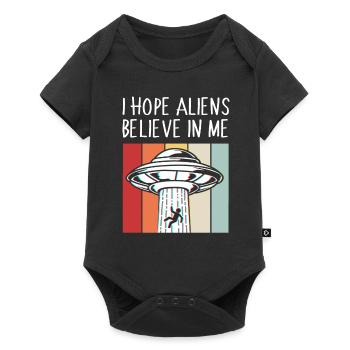 Alien - Baby Premium short-sleeve bodysuit - black - Front