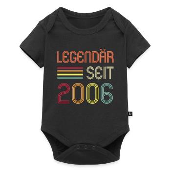 16ème anniversaire Légendaire depuis 2006 Cadeau - Body à manches courtes Premium Bébé - noir - Devant