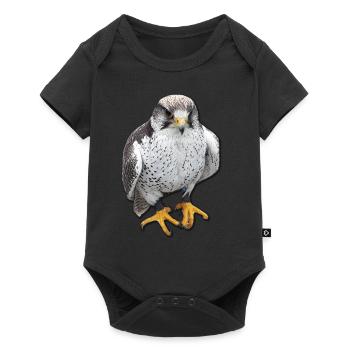 Vogeltier Greifvogel Krallen - Baby Premium Kurzarmbody - Schwarz - Vorne