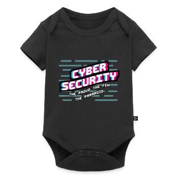 Cadeau pour programmeur hacker. Pirate drôle - Body à manches courtes Premium Bébé - noir - Devant