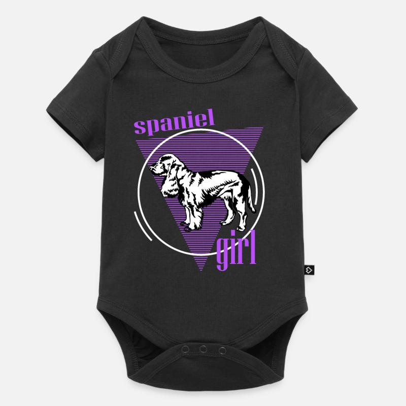 Spaniel, Springer Spaniel, Spaniel For Spaniel Gi - Baby Premium Kurzarmbody - Schwarz