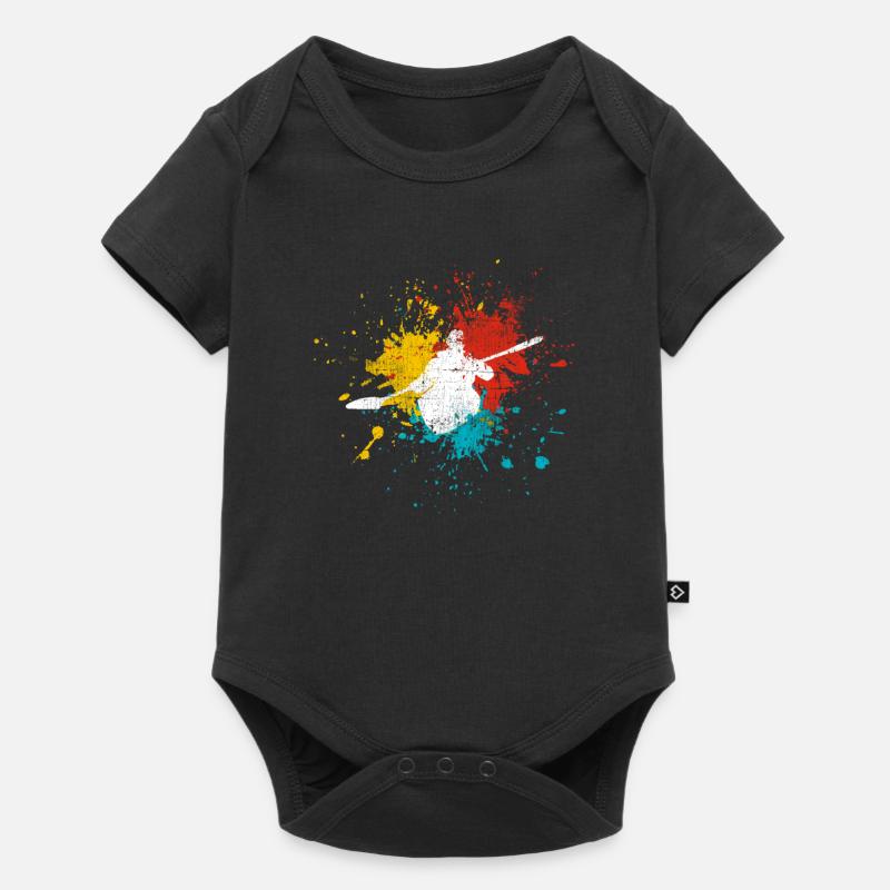 kayak - Body à manches courtes Premium Bébé - noir