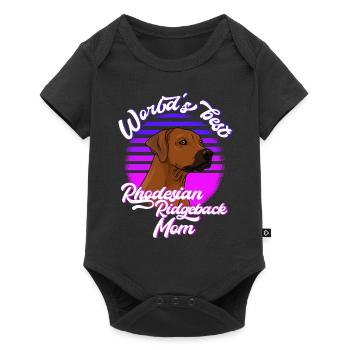Rhodesian Ridgeback Mom Gift Dog T-Shirt - Baby Premium short-sleeve bodysuit - black - Front