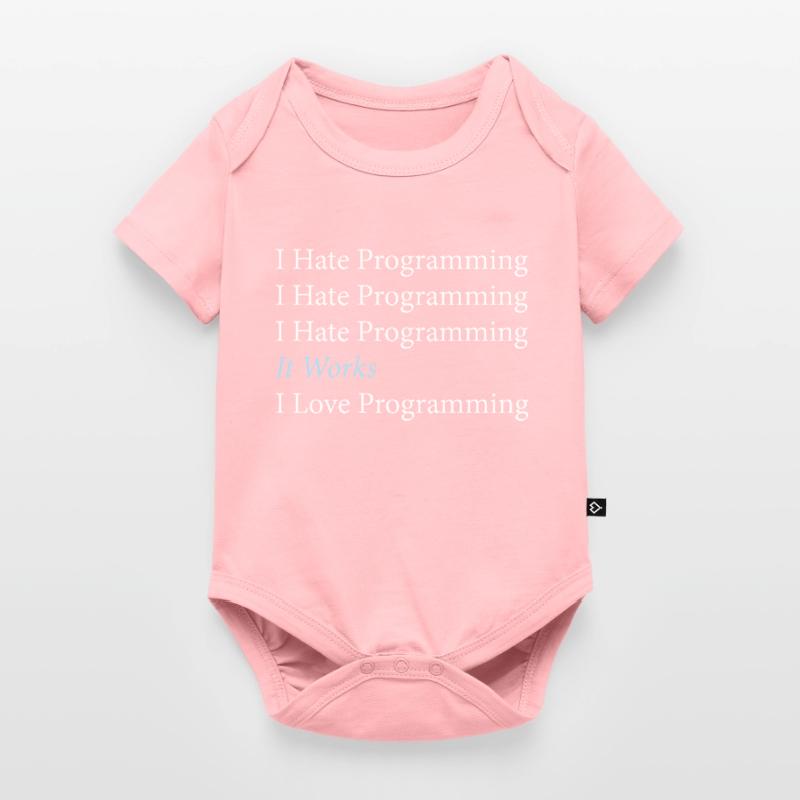 I Hate Programming Programmierer Coding Baby Premium Kurzarmbody
