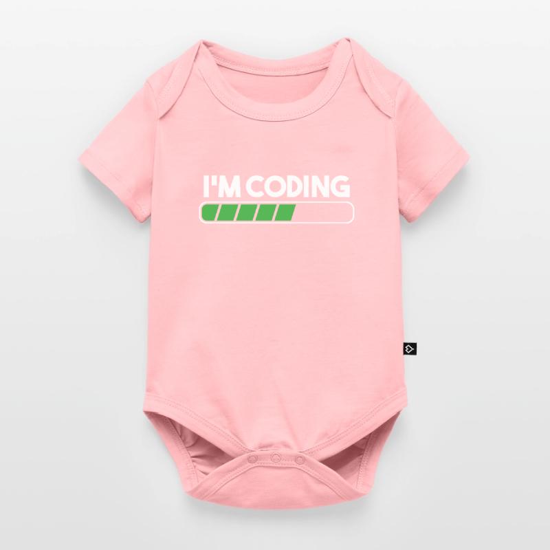 Coding Coder Programming Programmer Entwickler Geschenk Baby Premium Kurzarmbody