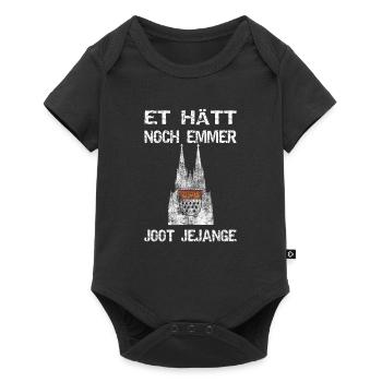 Et hätt noch emmer joot jejange - Baby Premium Kurzarmbody - Schwarz - Vorne