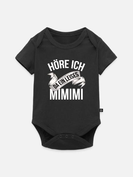 Lustig - Baby Premium Kurzarmbody - Schwarz