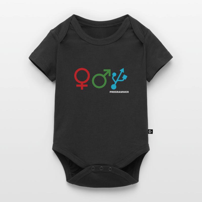 Programmation des codes de déchiffrement Technicien en informatique Body à manches courtes Premium Bébé