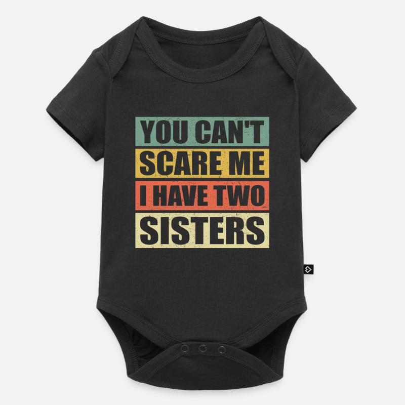 Bruder Geschenk lustig Geburtstag Geschenkidee - Baby Premium Kurzarmbody - Schwarz