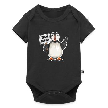 Puffin Gschenk pour Puffin Fan - Body à manches courtes Premium Bébé - noir - Devant