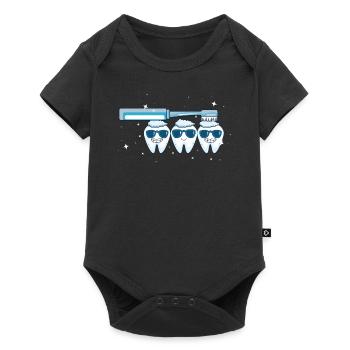 dentist - Baby Premium short-sleeve bodysuit - black - Front