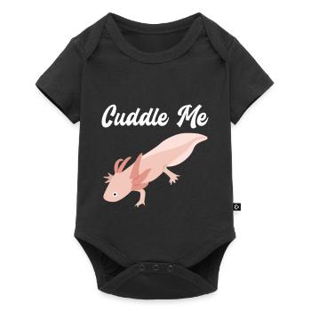 Aquarium Axolotl Lurch Amphibian Water Cuddle me - Body à manches courtes Premium Bébé - noir - Devant