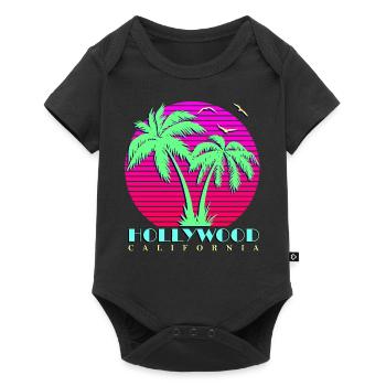 Hollywood - Body à manches courtes Premium Bébé - noir - Devant