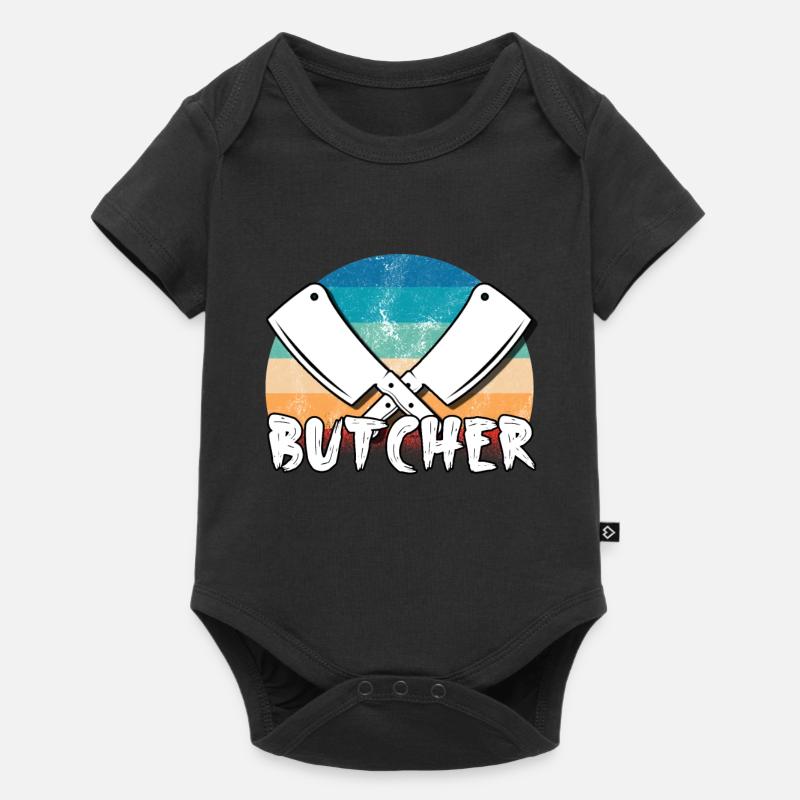 Boucher - Body à manches courtes Premium Bébé - noir