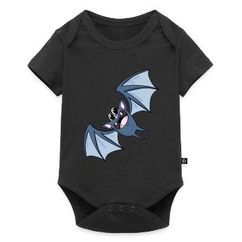 chauve souris - Body à manches courtes Premium Bébé - noir - Devant