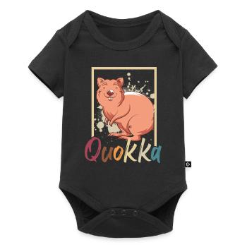 Quokka - Body à manches courtes Premium Bébé - noir - Devant