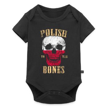 Polonais jusqu’aux os - Body à manches courtes Premium Bébé - noir - Devant