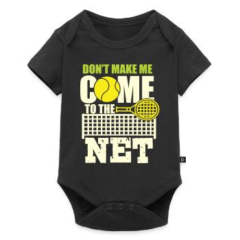 Tennis Raquettes de tennis tennis balle de tennis tennis - Body à manches courtes Premium Bébé - noir - Devant