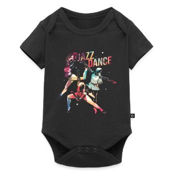 Danse jazz - Body à manches courtes Premium Bébé - noir - Devant