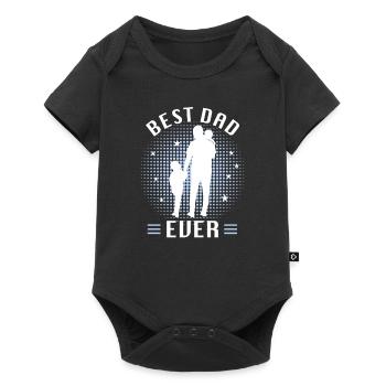Best dad - Baby Premium short-sleeve bodysuit - black - Front