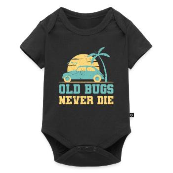 Cuba Old Bugs Never Die Beetle Lover - Baby Premium short-sleeve bodysuit - black - Front