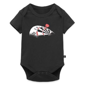 Dart - Body à manches courtes Premium Bébé - noir - Devant