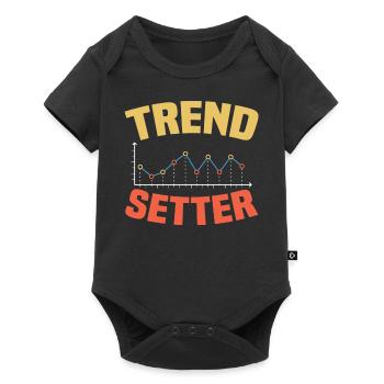 Statistiques d'analyse de données volumineuses de Trend Setter - Body à manches courtes Premium Bébé - noir - Devant