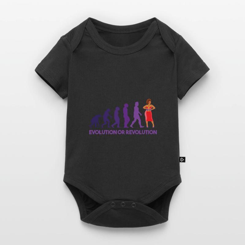 Drag Queen Evolution Oder Revolution Baby Premium Kurzarmbody