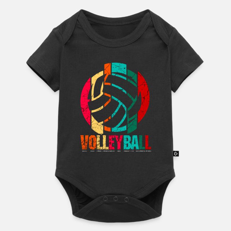 volley- - Body à manches courtes Premium Bébé - noir