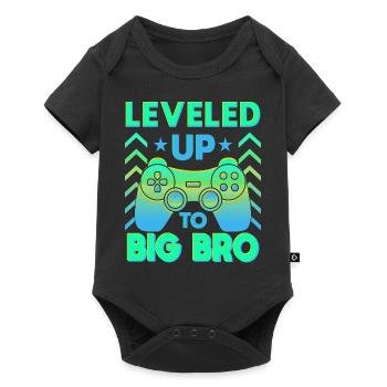 I will be big brother gift pregnancy - Baby Premium short-sleeve bodysuit - black - Front