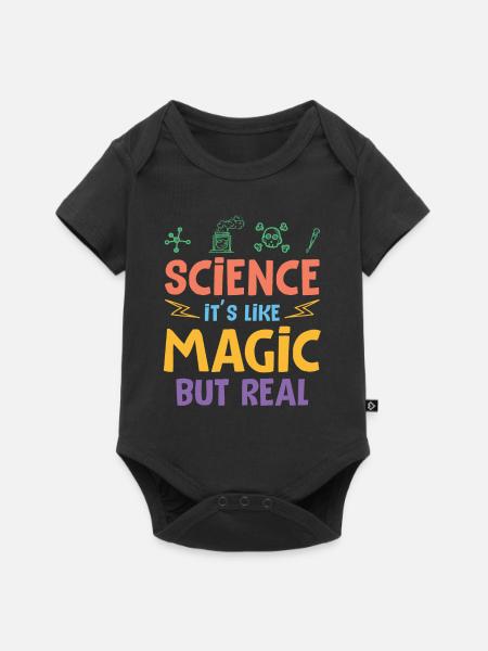 Magic science science - Baby Premium short-sleeve bodysuit - black