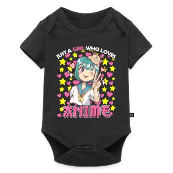 Anime Fan Japanese Culture Manga if it doesnt - Baby Premium short-sleeve bodysuit - black - Front