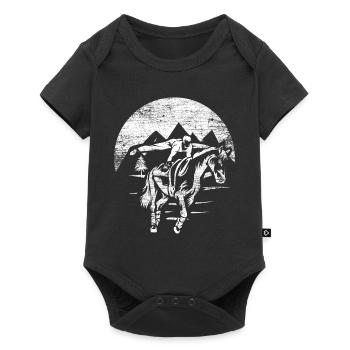 Voûte - Body à manches courtes Premium Bébé - noir - Devant