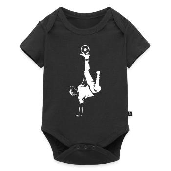 Freestyle soccer football football - Body à manches courtes Premium Bébé - noir - Devant