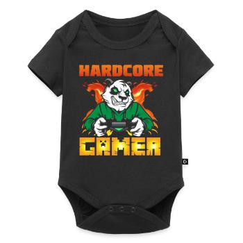 Gamer Gamer Funny DNA - Body à manches courtes Premium Bébé - noir - Devant