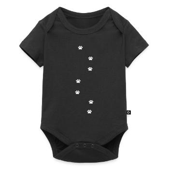 Pattes - Body à manches courtes Premium Bébé - noir - Devant