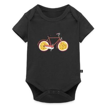 Vélo Passion Fruit Wheels Bike Cycling Biker - Body à manches courtes Premium Bébé - noir - Devant