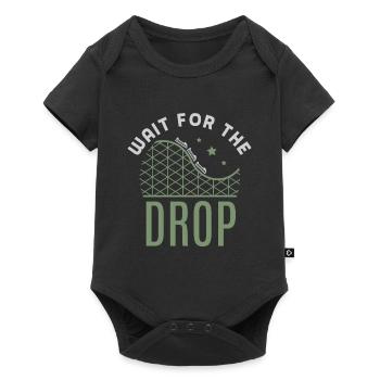 Design de montagnes russes pour un fan de montagnes russes - Body à manches courtes Premium Bébé - noir - Devant