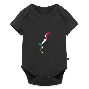 Lac Majeur Italie - Body à manches courtes Premium Bébé - noir - Devant