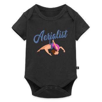 Aerialer Dance, Aerialer Dance Luftsport, Aerial - Body à manches courtes Premium Bébé - noir - Devant