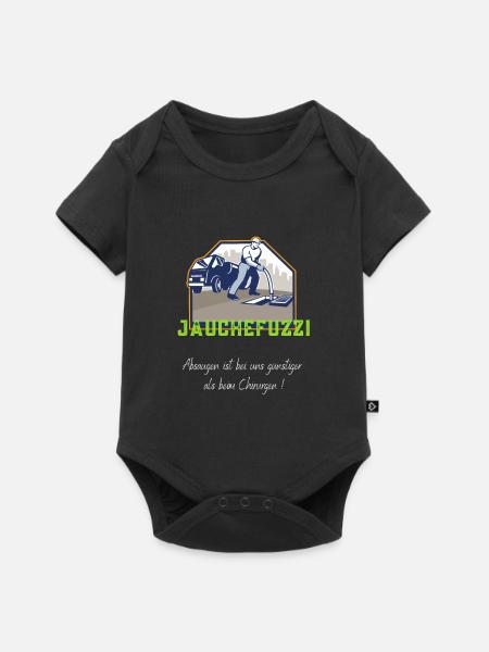 Jauchefuzzi - Baby Premium Kurzarmbody - Schwarz