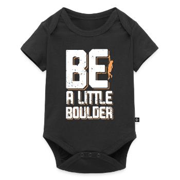 Bouldering escalade - Body à manches courtes Premium Bébé - noir - Devant