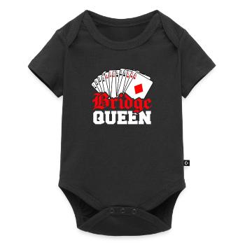 Reine de pont - Body à manches courtes Premium Bébé - noir - Devant