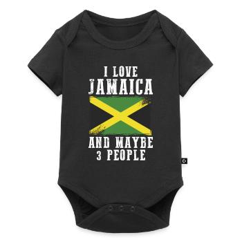 Jamaica - Body à manches courtes Premium Bébé - noir - Devant